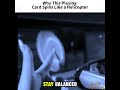 Why This Playing Card Spins Like a Helicopter #sciencefacts #science  #physics #experiment #shorts
