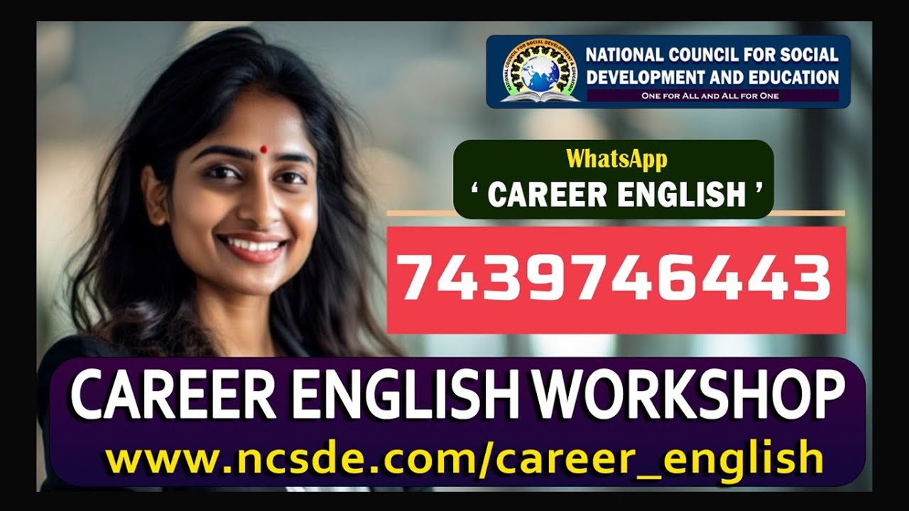 CAREER ENGLISH Workshop 