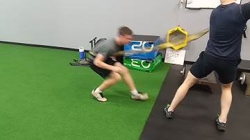 Band Deceleration Drill for Youth Athletes | How to Train Braking @jungleathleticsyyc