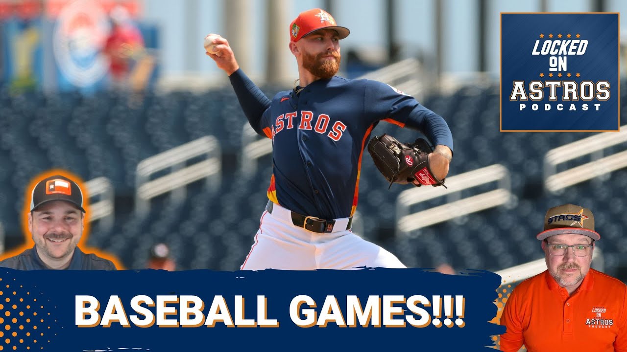 Astros: Let the Games Begin! Mike Burrows DEALS!