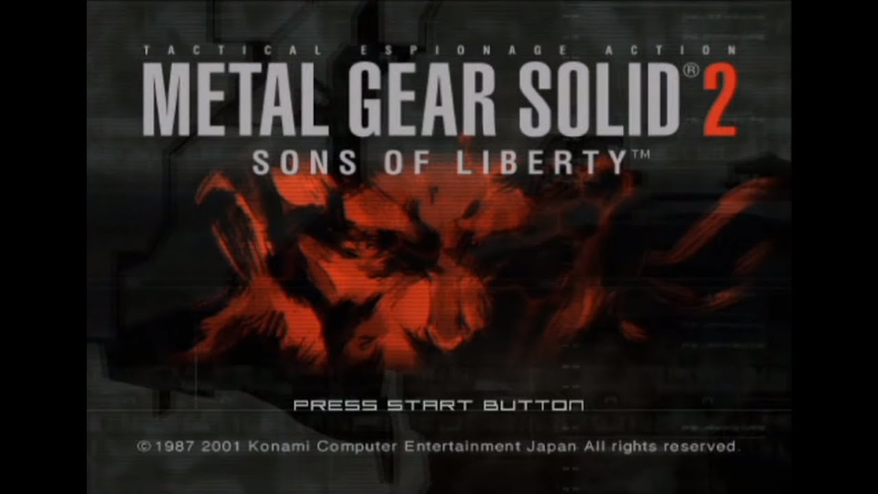 PS2ソフト　L GEAR SOLID 2  希少品 Game-PS2-MetalGearSolid-2SOL-