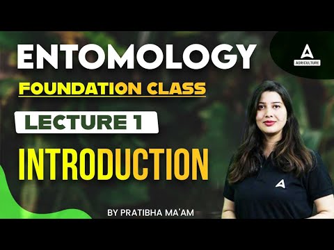 Introduction Of Entomology | Lecture 1 | Foundation Series | By Pratibha Sharma