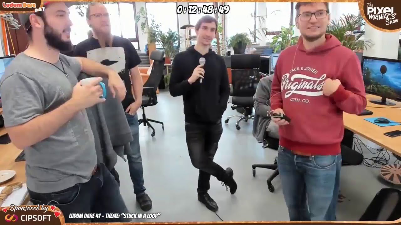 „Dip'n'Flip – Zombie Edition“ - der LDJAM47 in 5 Min -  Sponsored by Cipsoft