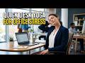 Reduce Workplace Stress with This Quick Desk Yoga Sequence