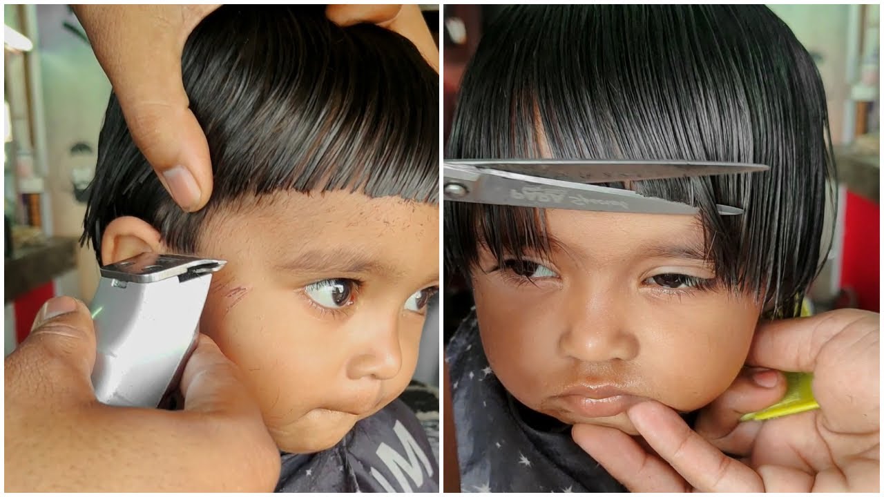 Best Bowl Cut Cute Baby 👧 Girl Hair Cutting Tutorial 2025