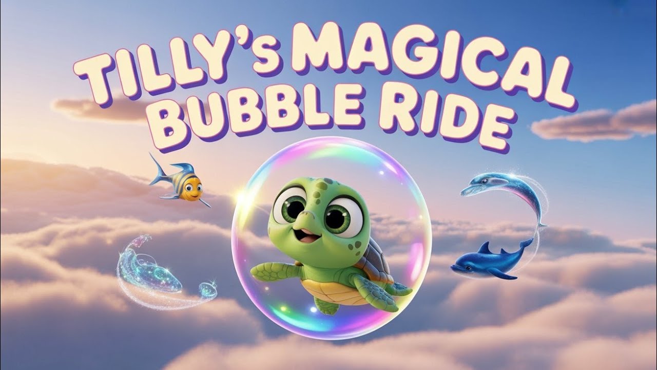 Tilly’s Magical Bubble Ride 🐢✨ | Heartwarming Animated Story for Kids
