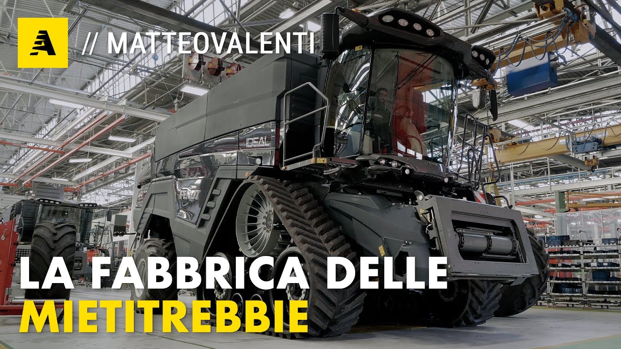 Come nasce una MIETITREBBIA (da 790 CV)? Tutti i SEGRETI della fabbrica (italiana) della FENDT