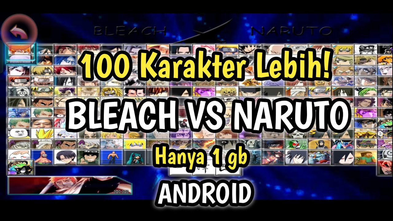 Game senki ini bisa 1 vs 1Bleach vs Naruto Game 1 vs 1 offline YouTube
