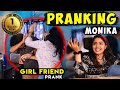 Pranking Actress Monica | Girl Friend Prank | Irfan's View