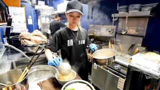 Sells 120 Bowls a Day?! A Day in the Life of a 24-Year-Old Female Ramen Shop Manager"