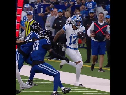 Tim Patrick catches for a 27-yard Gain vs. Indianapolis Colts