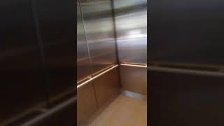 Schindler MT VR Traction entrance elevator at T building Cleveland Clinic main campus Cleveland Ohio