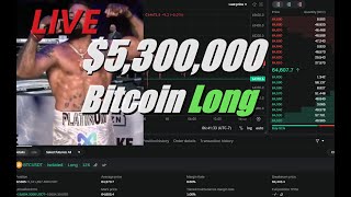 LIVE - $5,300,000 Multi Million Dollar Trading Bitcoin Market Cipher Mike Perry - LIVE