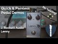 J. Rockett Audio Lenny - Quick & Painless Demo - YouTube
