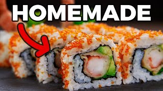BEST Tempura Shrimp Sushi Roll