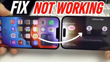 How To Fix iOS 17 name drop not working | iOS 17 name drop not working | ios 17 airdrop not working