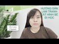 Chi Coca Channel | HƯỚNG DẪN LÀM TRANH CÁT HÌNH BÉ ĐI HỌC