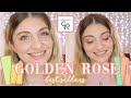 FULL FACE OF GOLDEN ROSE COSMETICS BEST SELLERS | KezziesCorner