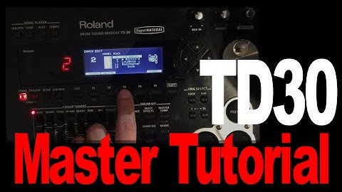 Roland TD30 Crash Course Module Tutorial