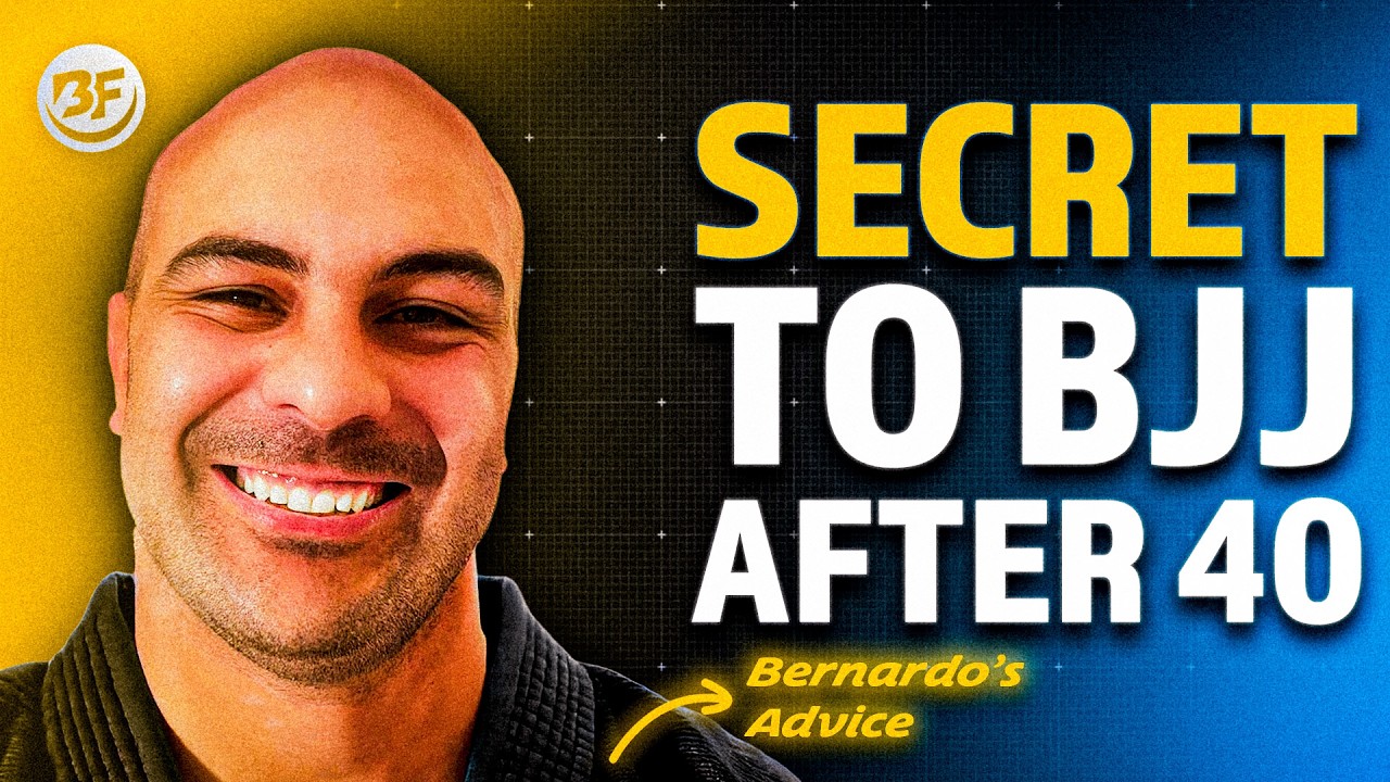 The TRUTH About Training BJJ After 40 (Bernardo Faria's 5x World Champ Mindset)