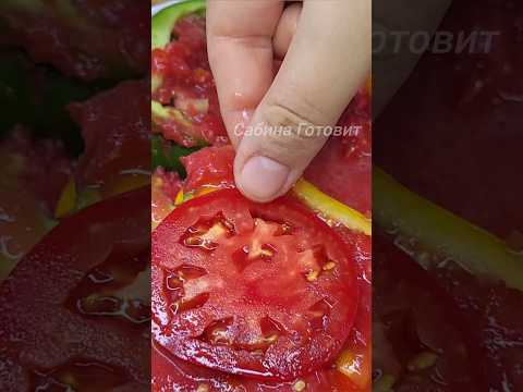 НЕ ОЖИДАЛА 😱 Даже у плиты не стою! Фаршированные перцы в духовке #рецепт #ужин #рецепты #вкусно