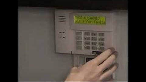 How to bypass a zone on a Honeywell alarm (Home Security)