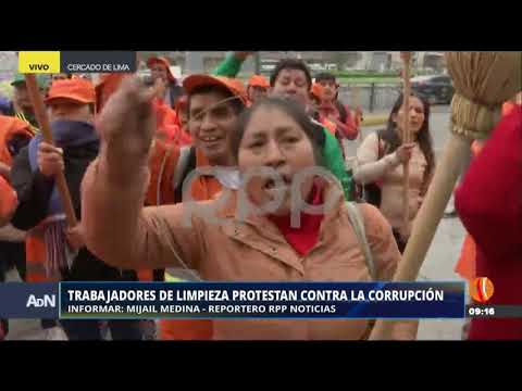 Trabajadores de limpieza