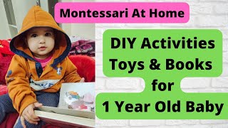 How To Start Montessori At Home | Activities for Babies 12-15 Months | DIY Montessori Activities