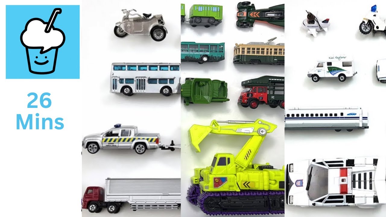 Silver Green White vehicles collection siku Lego Tomica