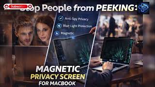 Stop People From Seeing Your Laptop Screen in Public (MacBook Privacy Hack) @NorthByteAI 