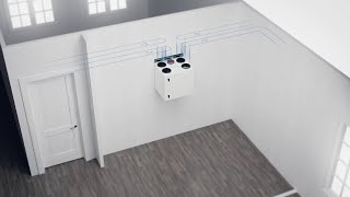 Installation av vertikalt DOMEKT luftbehandlingsaggregat (SE)