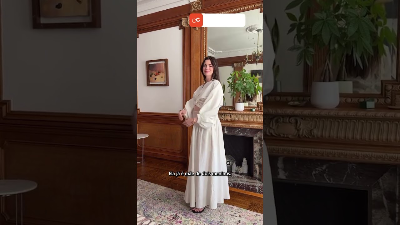 ANNE HATHAWAY anuncia terceira GRAVIDEZ em publicação nas redes sociais