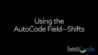 Using The Autocode Fieldshifts