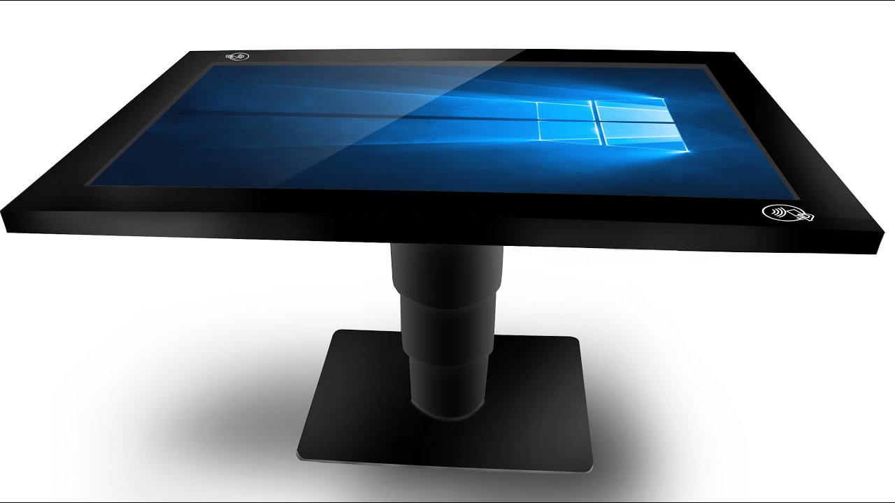 42 Inch Multi Touch Table With Dual Os Android And Windows 10 Youtube