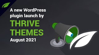 Thrive Themes: New Plugin Launch — Join Us Live!