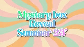 Small summer 23' mystery box reveal