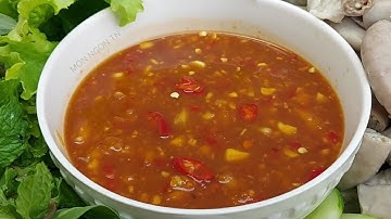 Cách Pha Mắm Nêm ngon chấm Thịt Luộc Bò Nướng Lá Lốp Gỏi Cuốn đều rất ngon