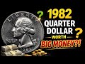 1982 Quarter Dollar Worth HOW MUCH? 💰 Rare Errors & Value Explained!
