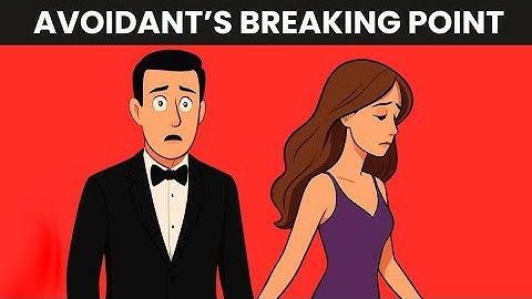 The Avoidant’s Breaking Point: Realizing They Destroyed True Love.