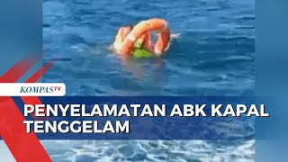 Dramatis! Aksi Penyelamatan ABK Kapal KM Jaya Makmur yang Tenggelam di Perairan Sumenep