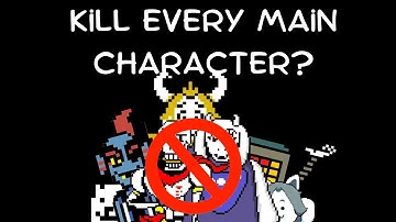 What Happens If You Kill ALL The Main Characters?