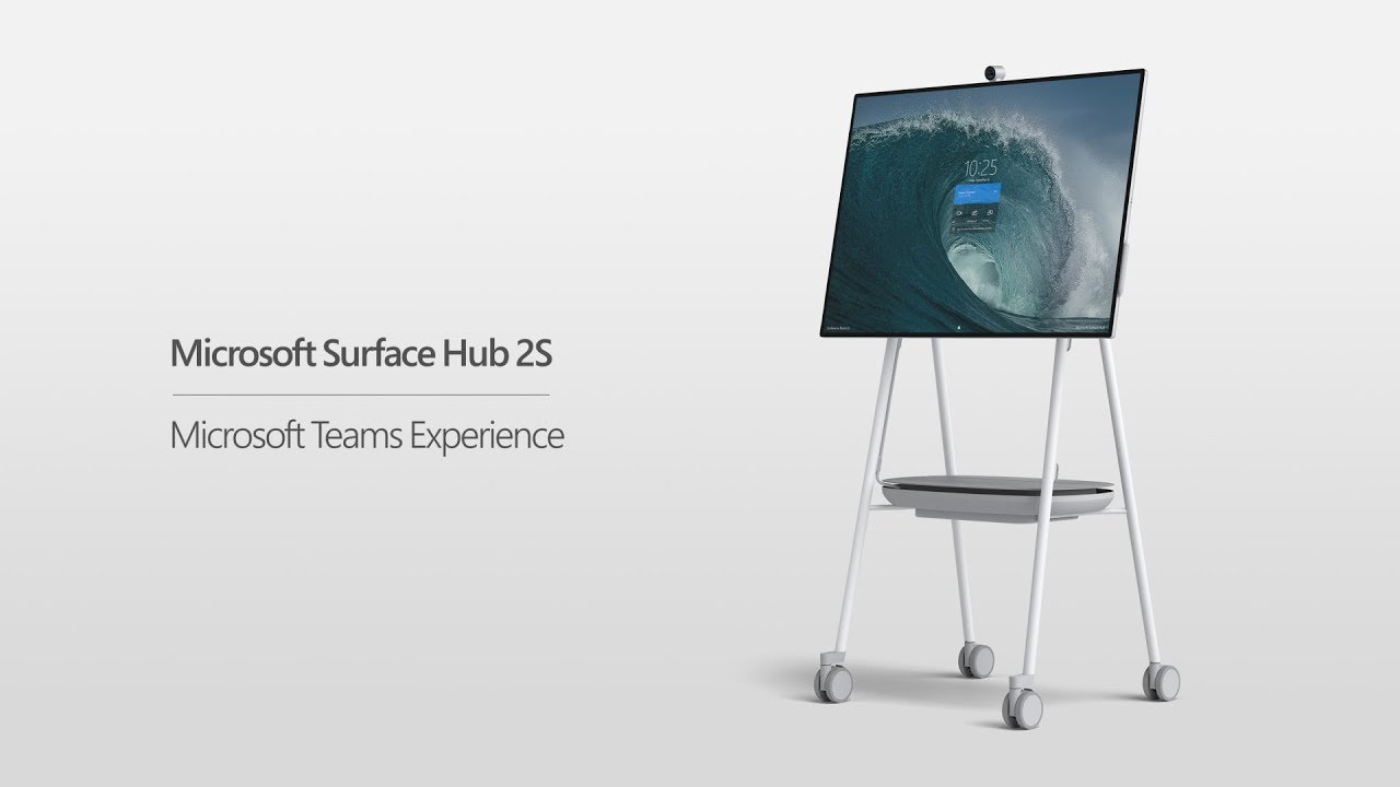 Microsoft Surface Hub 2S | Microsoft Teams Experience - YouTube