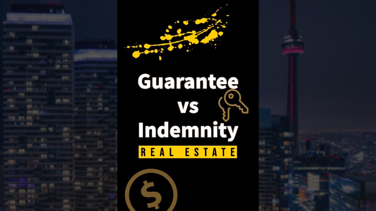 Avoid Real Estate Pitfalls: Understanding Guarantee vs. Indemnity