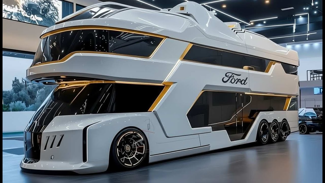 Ford Motorhome 2027 Concept Review The Ultimate Electric Solar-Powered ...