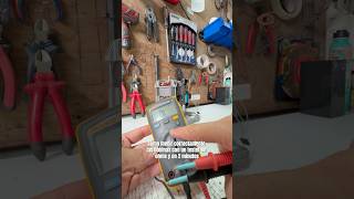 Como probar las bobinas de un motor monofasico de un portón automático #domhouse