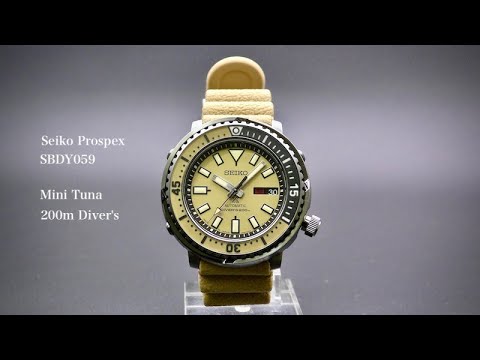 Seiko Prospex SBDY059 Mini Tuna 200m Diver's - YouTube