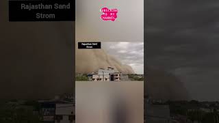 Rajasthan | Storm | Weather | Viral Video #Churu #Rajasthan #DustStorm #WeatherNews #Sandstorm