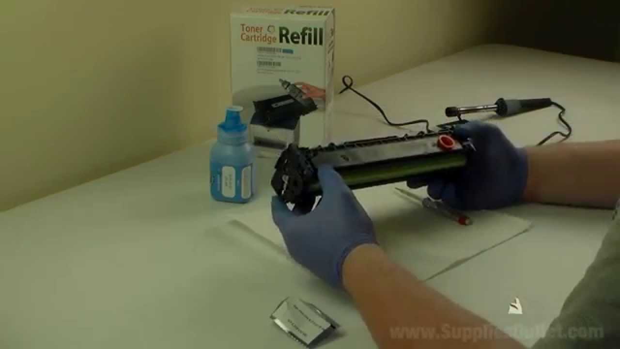 HP CE321A Toner Cartridge Refill kit