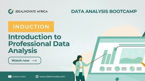 01. Introduction to Professional Data Analysis Induction 6.0