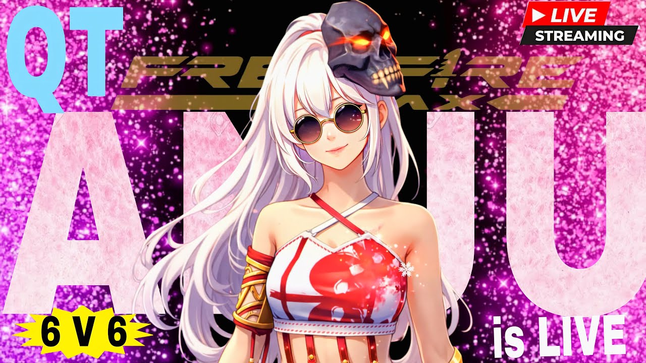 🚀 6v6 NON-STOP CUSTOM 🚀 | WITH YOU 🔥 | QT ANJU 👑 LIVE NOW 🔴